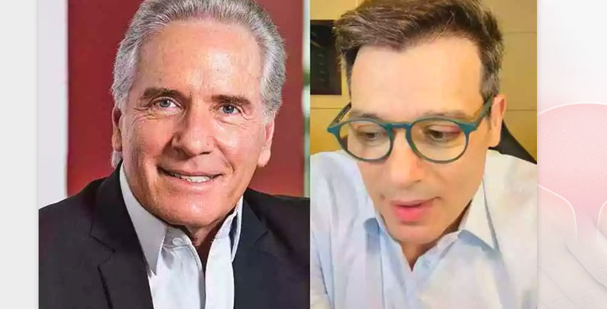 Roberto Justus e Celso Portiolli e o câncer de bexiga