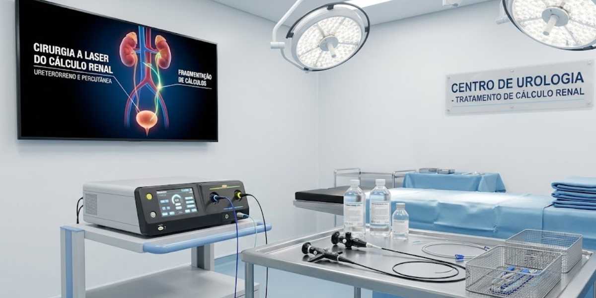 Cirurgia a Laser do Cálculo Renal (Ureterorreno e Percutânea)