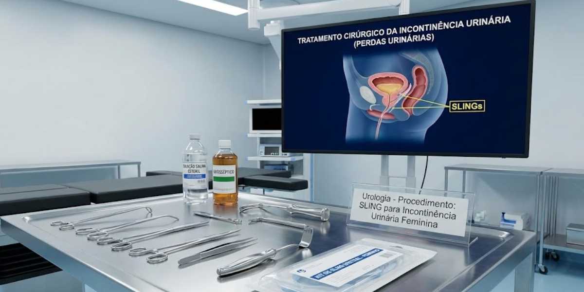 Tratamento Cirúrgico da Incontinência Urinária (Perdas Urinárias ) SLINGs